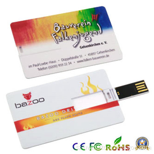 8GB Credit Card USB Flash Drive Stick